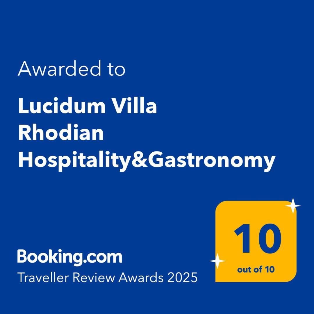Lucidum Villa Rhodes 팔리라키 외부 사진